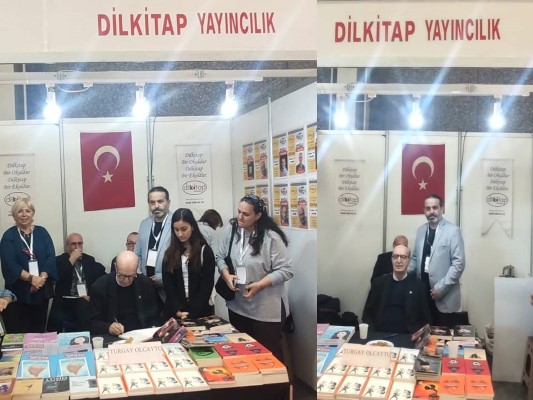 TGC Başkanı Turgay Olcayto Kitaplarını İmzaladı