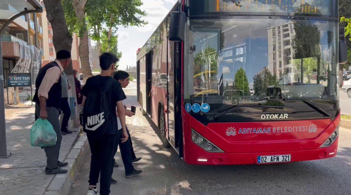 Adıyaman Belediyesi 6 Ayda 2 Milyon 460 Bin Yolcuya Ulaşım Hizmeti Sundu