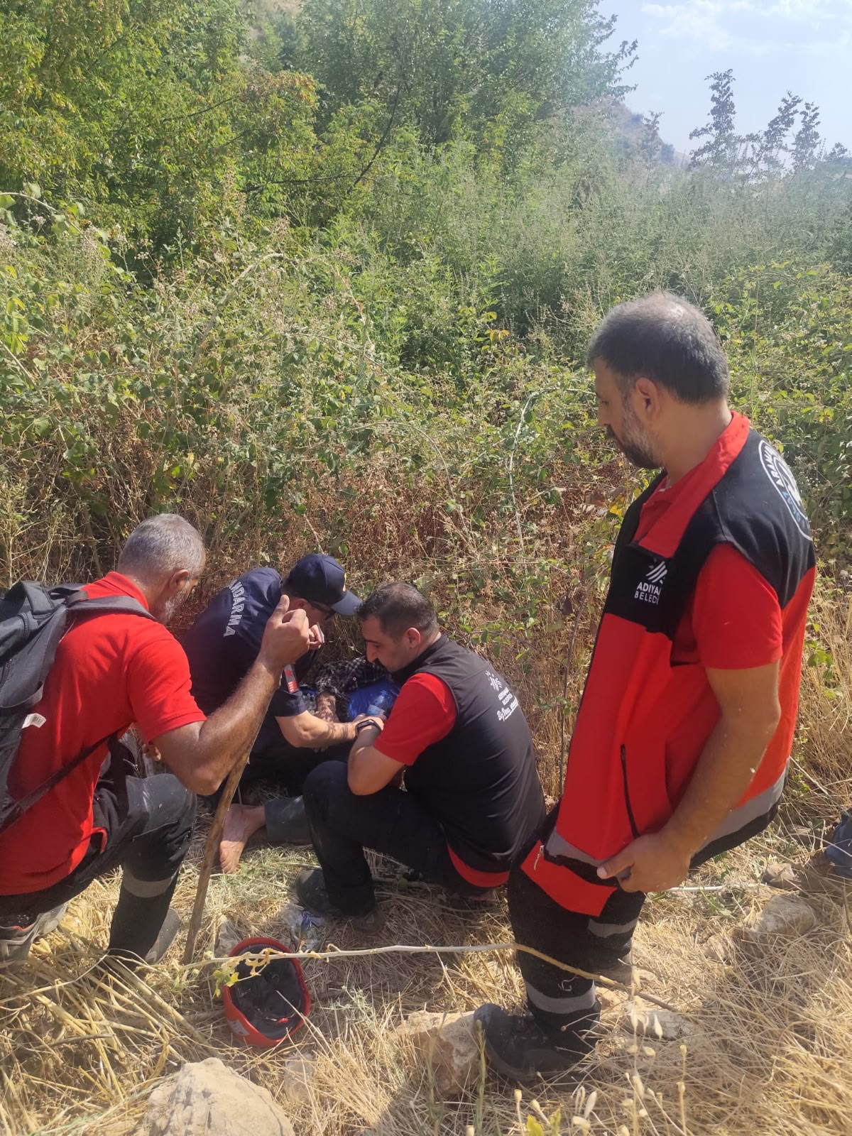 Adıyaman Belediyesi 04.17 Arama Kurtarma Ekibi Kayıp Alzheimer Hastasını Sağ Buldu