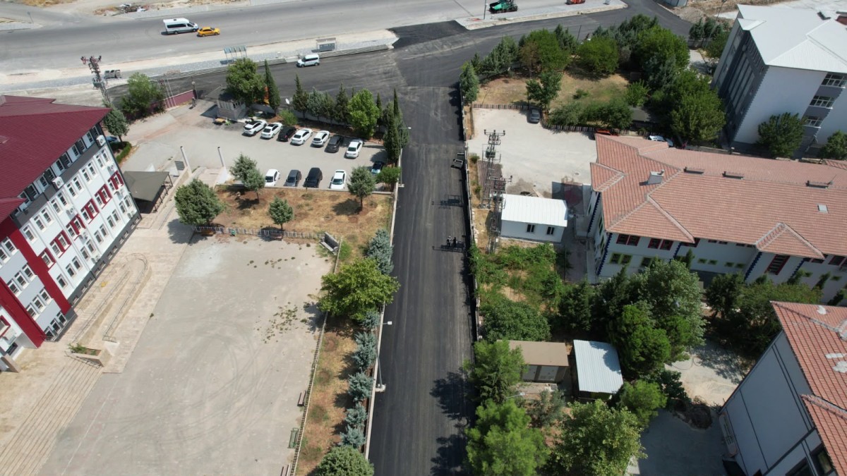 Okullar Bölgesinde Asfalt Çalışmaları Tamamlandı