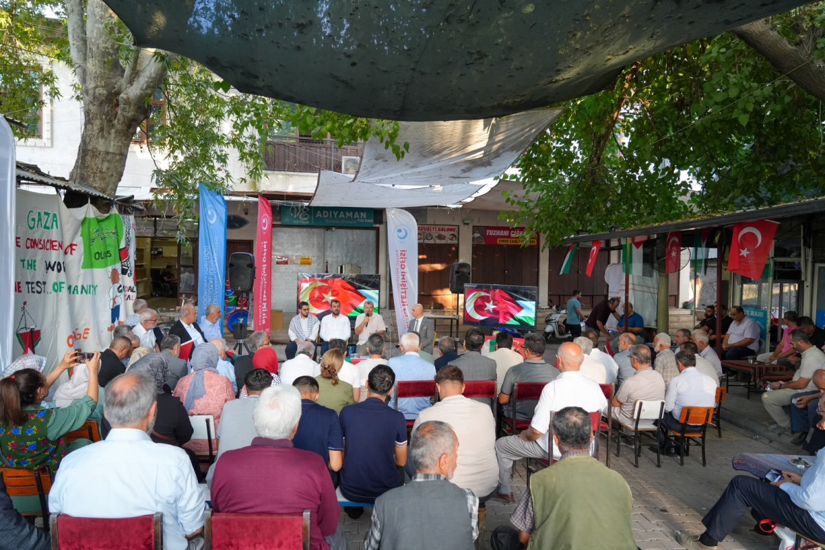 Adıyaman Üniversitesinden “Gazze’ye Yankı Ol!” Temalı Bilim Kafe Etkinliği