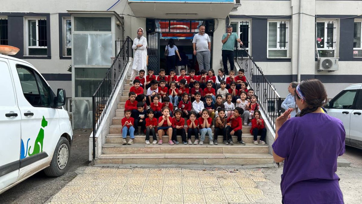 Adıyaman Belediyesi’nden Çocuklara Hayvan Sevgisi Buluşması
