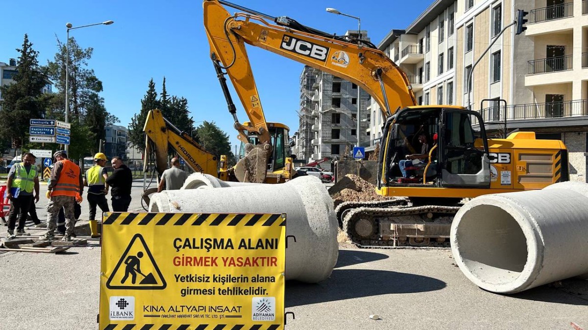 Adıyaman’ın Kalbinde Yılların Sorununa Neşter: Dört Mahallenin Yağmur Suyu Sorunu Çözülüyor
