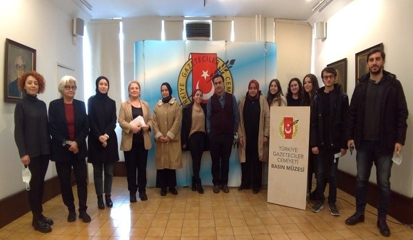 TGC Basın Müzesi’ne Marmara Üniversitesi Öğrencilerinden Ziyaret
