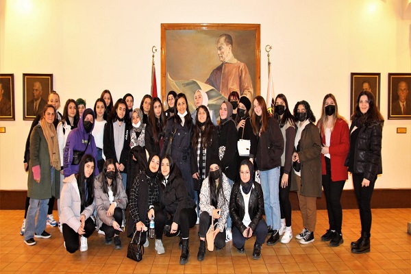 TGC Basın Müzesi’ne Bağcılar Alaattin Nilüfer Kadayıfcıoğlu Lisesi’nden Ziyaret