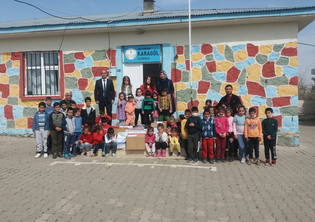 Yumurcak Kreş’ten Köy Okuluna Destek