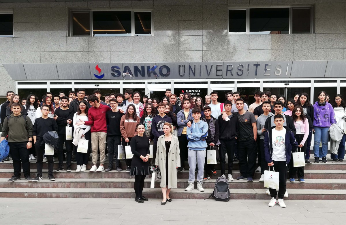 TOBB Fen Lisesi Öğrencileri SANKO Üniversitesi’ni Ziyaret Etti