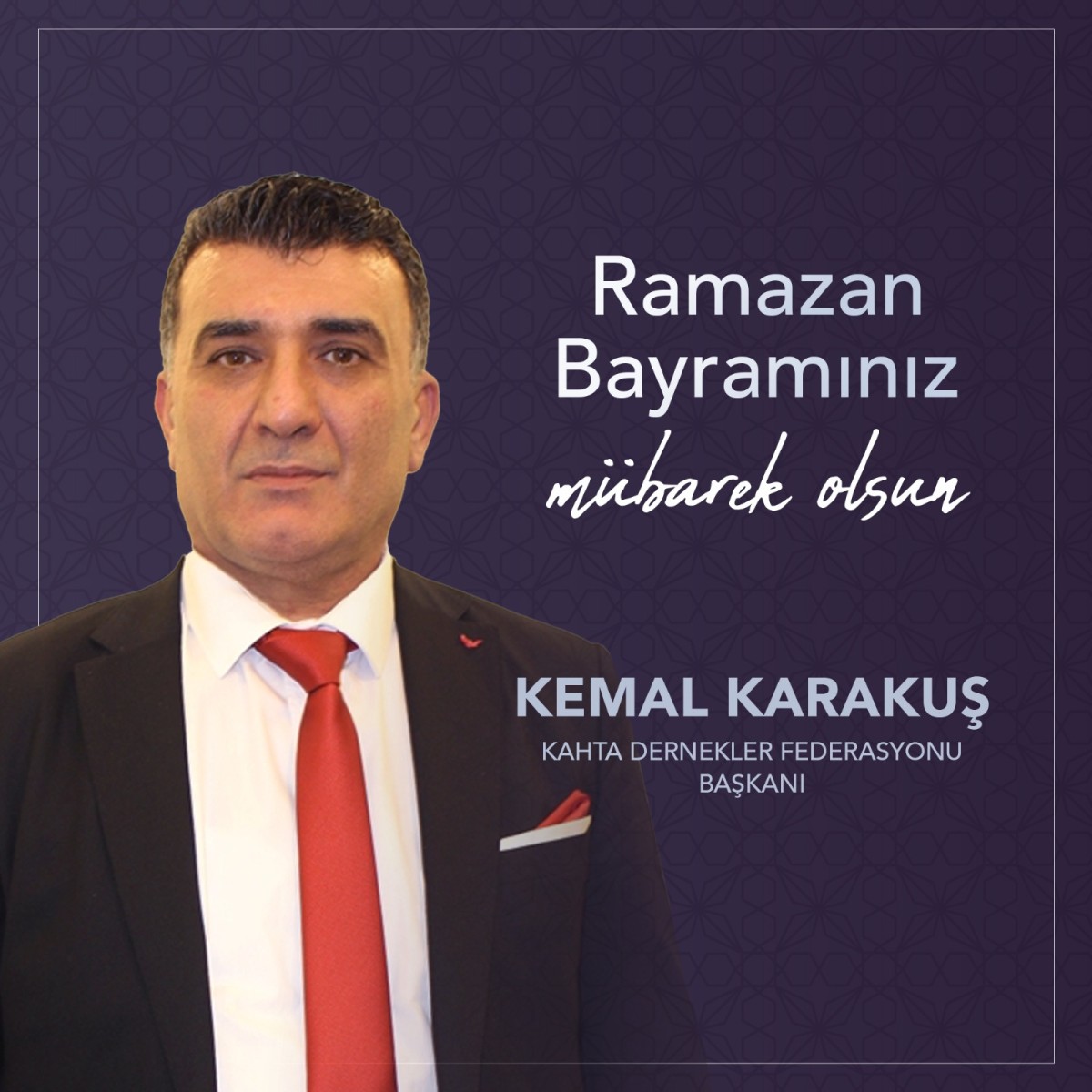 Başkan Kemal Karakuş'tan Ramazan Bayramı Mesajı