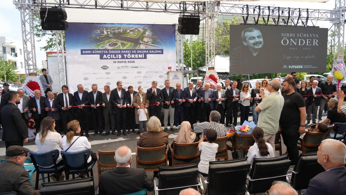 Sırrı Süreyya Önder’in Adı Adıyaman Belediyesinin Yaptırdığı Park ve Okuma Salonunda Yaşatılacak 
