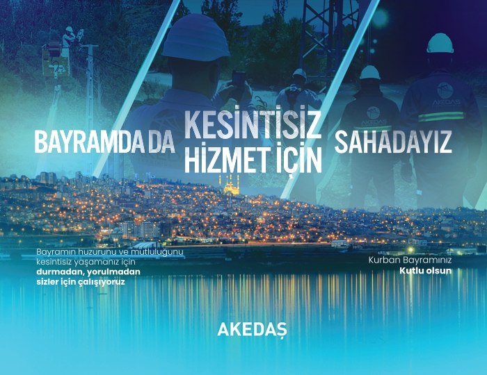 AKEDAŞ'tan Kurban Bayramı Mesajı