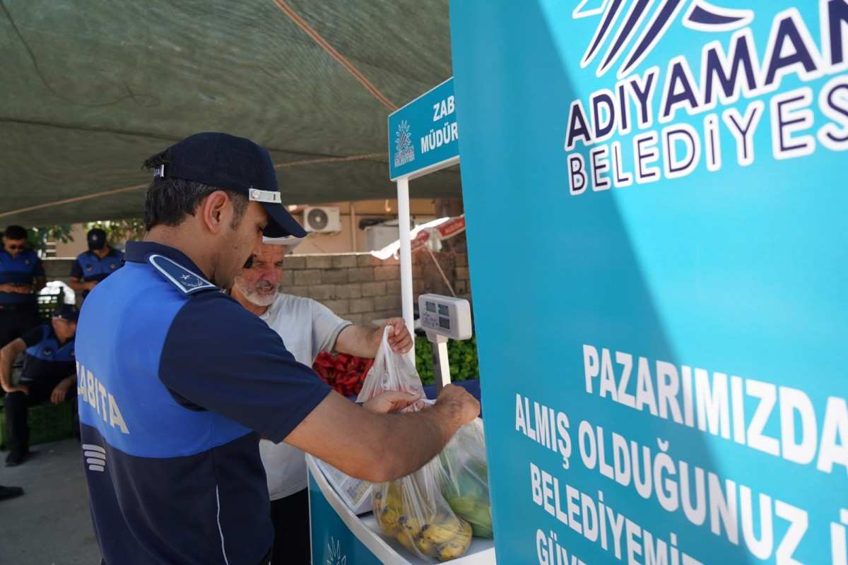 Adıyaman Belediyesi’nden Güven Veren Uygulama: Pazarlarda Tartı Kontrol Noktası