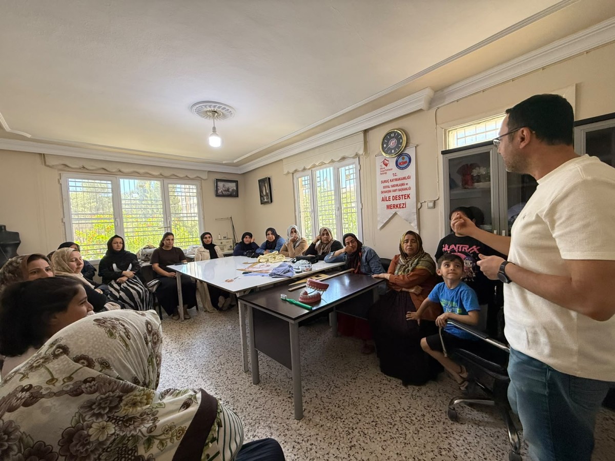 Suruç’ta Ağız ve Diş Sağlığı Eğitimi