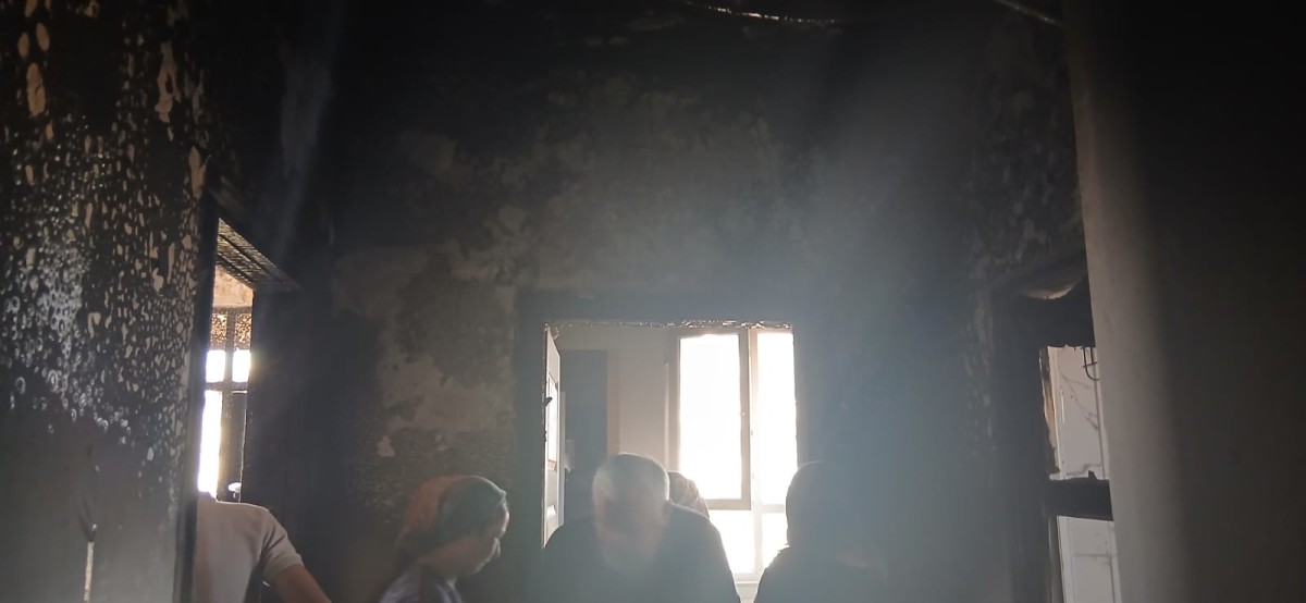 Yangında Evi Kül Olan Hacı Yusuf Çetinkaya Yardım Bekliyor Tek Umudu Hayırseverlerin Desteği Oldu