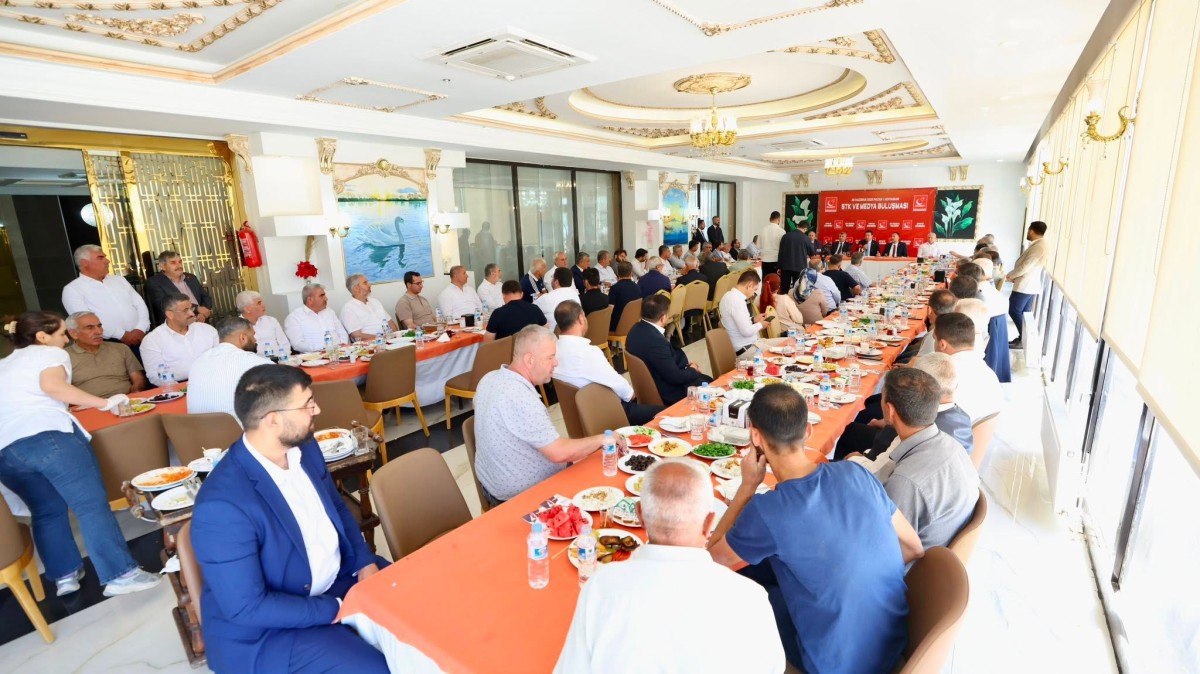 Mahmut Arıkan, Adıyaman’da STK ve Medya Temsilcileriyle Buluştu