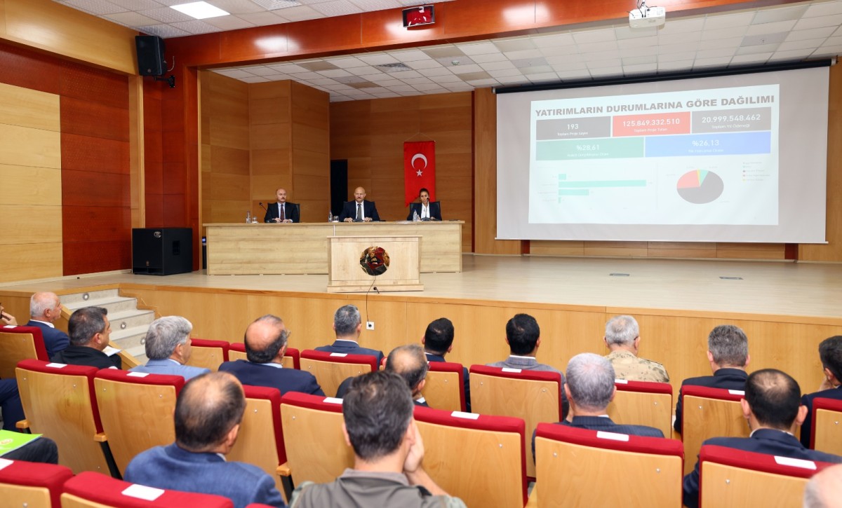 2026 Yılı Üçüncü İl Koordinasyon Kurulu Toplantısı Vali Abdullah Küçük Başkanlığında Gerçekleştirildi
