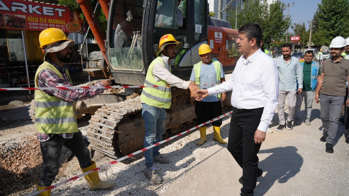 Adıyaman Belediyesinin Altyapı Çalışmaları İmamağa ve Bahçecik Mahallelerine Uzandı