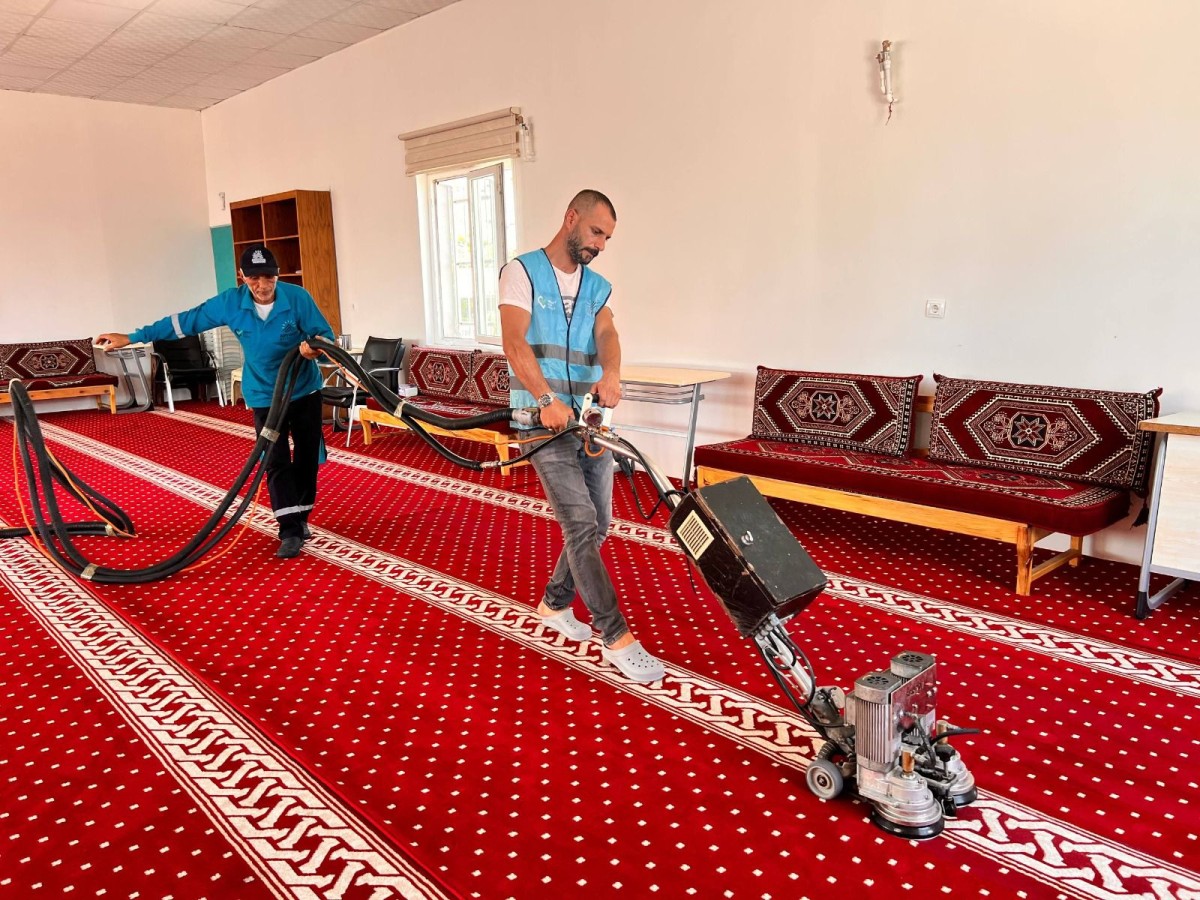 Adıyaman Belediyesi’nden İbadethanelerde Kapsamlı Temizlik