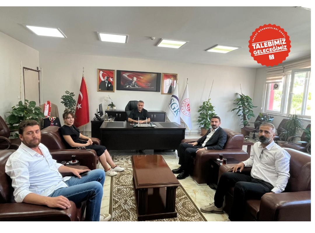 İMO Adıyaman Temsilciliğinden SGK İl Müdürlüğüne Ziyaret