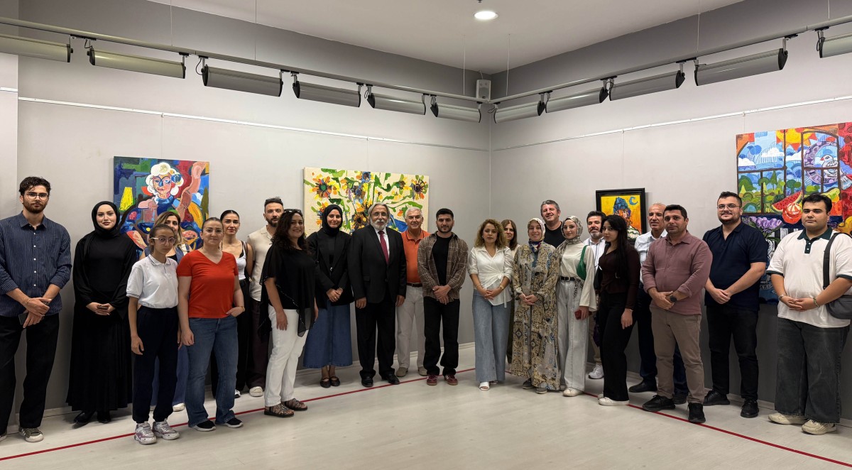 Ressam Talha Kılıç SANKO Sanat Galerisinde Resim Sergisi Açtı