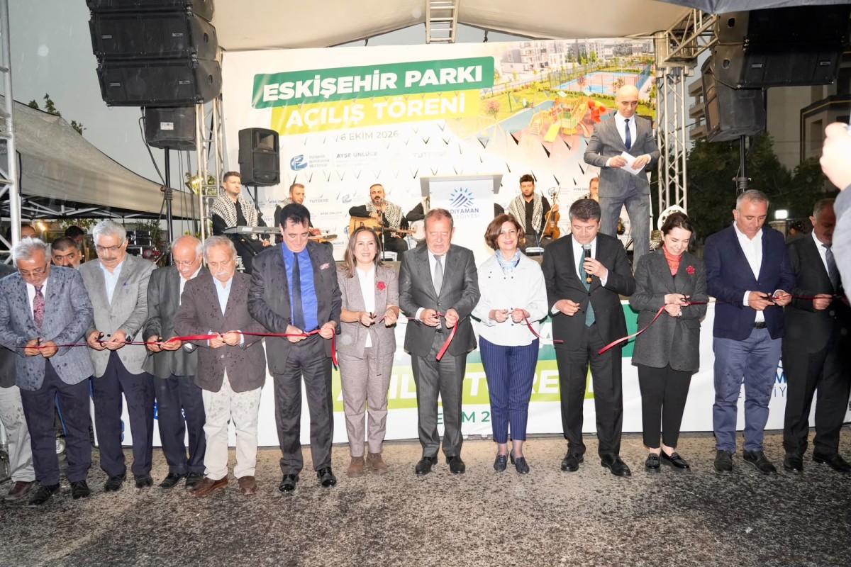Adıyaman’da Dayanışmanın Sembolü: Eskişehir Parkı Coşkulu Bir Törenle Hizmete Açıldı