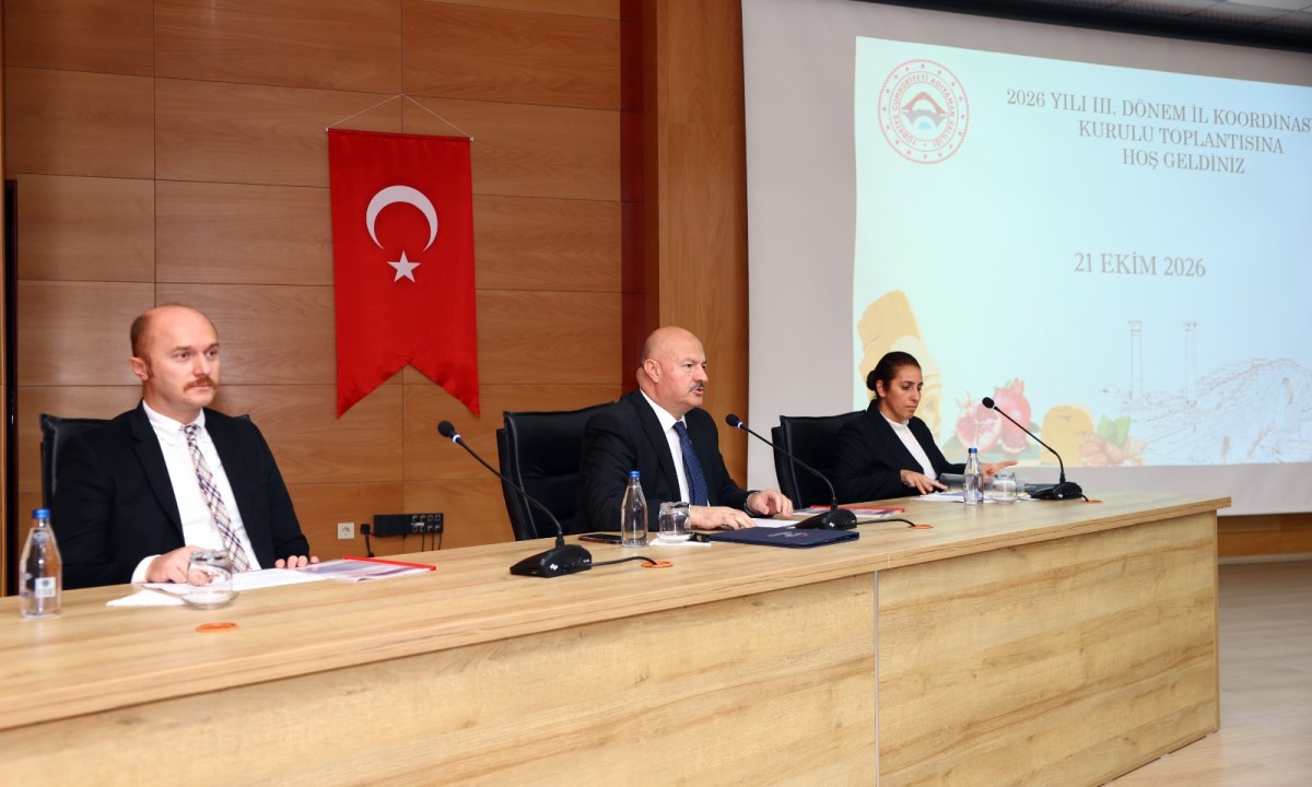 İl Koordinasyon Kurulu Toplantısı Vali Abdullah Küçük Başkanlığında Gerçekleştirildi