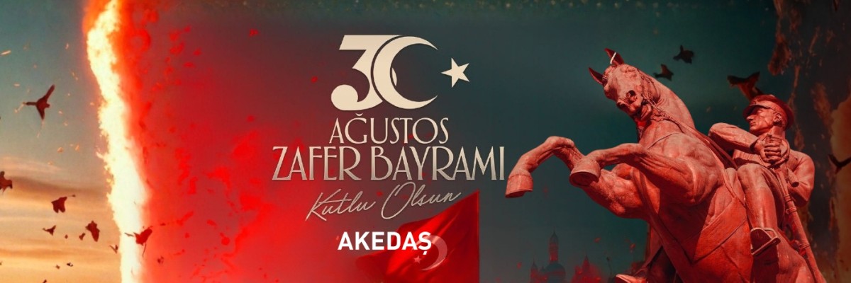30 Ağustos Zafer Bayramı Kutlu Olsun  AKEDAŞ